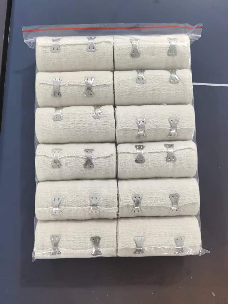 Haorun वैद्यकीय नवीन लाँच: 105g आणि 120g स्पॅन्डेक्स प्लेन वीव्ह पट्टी गुळगुळीत काठ (नैसर्गिक पांढरा) - उच्च श्रेणीच्या बाजारपेठेसाठी योग्य