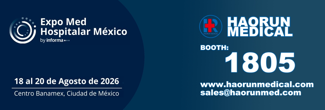 Haorun Medical, una empresa profesional en el campo de los consumibles médicos, participará en Expo Med | हॉस्पिटलर मेक्सिको.